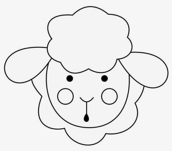 cordeiro para colorir desenho de carne de frango para colorear
