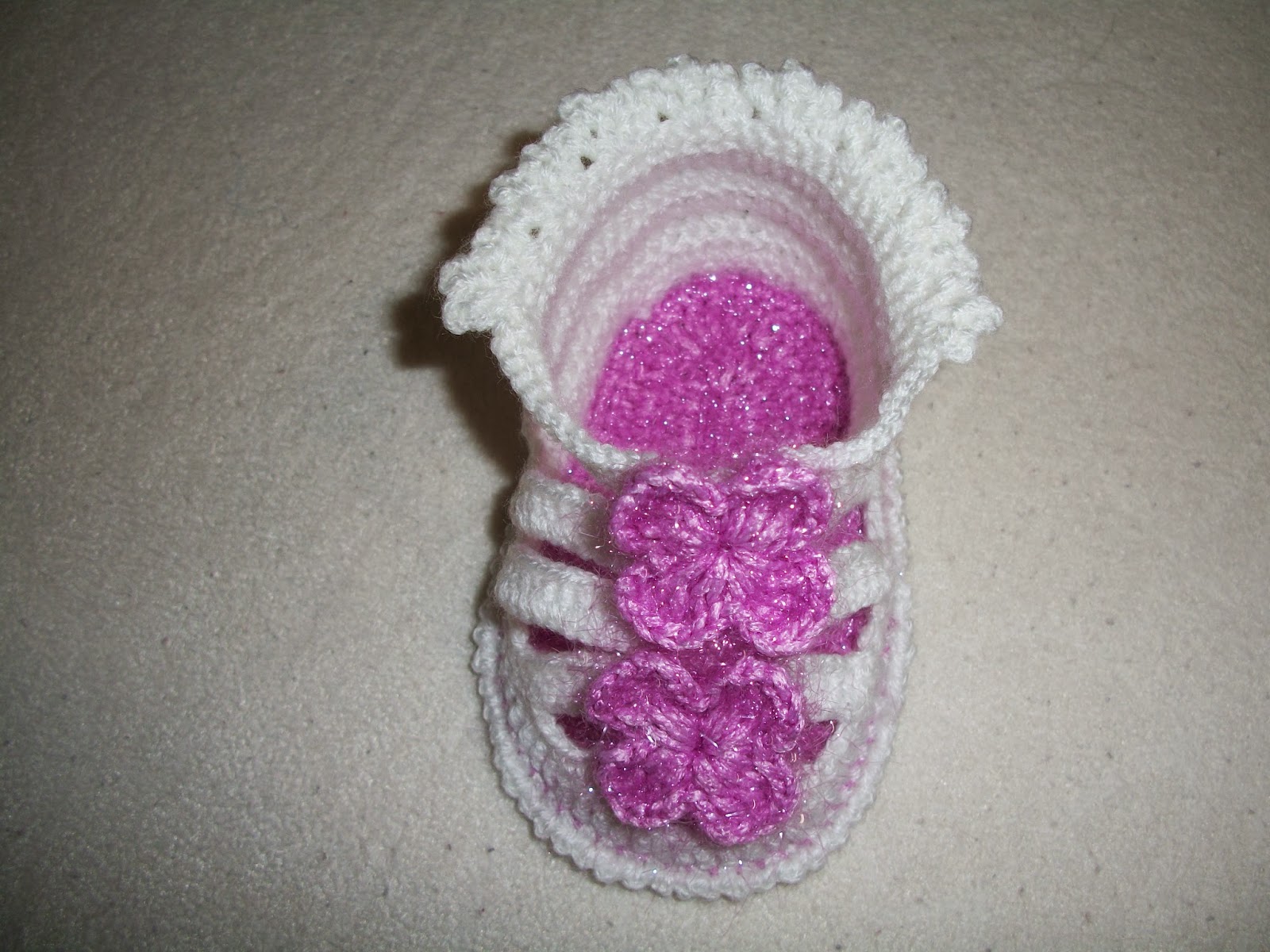 Örgü Bebek Ürünleri BEBEK PATİKLERİ