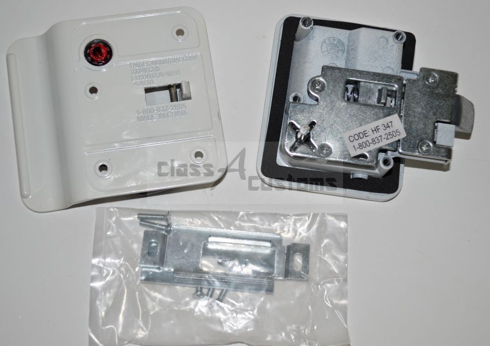 Class A Customs FIC Travel Trailer Lock Deadbolt 43610 RV Door Lock w/ Deadbolt classacustoms