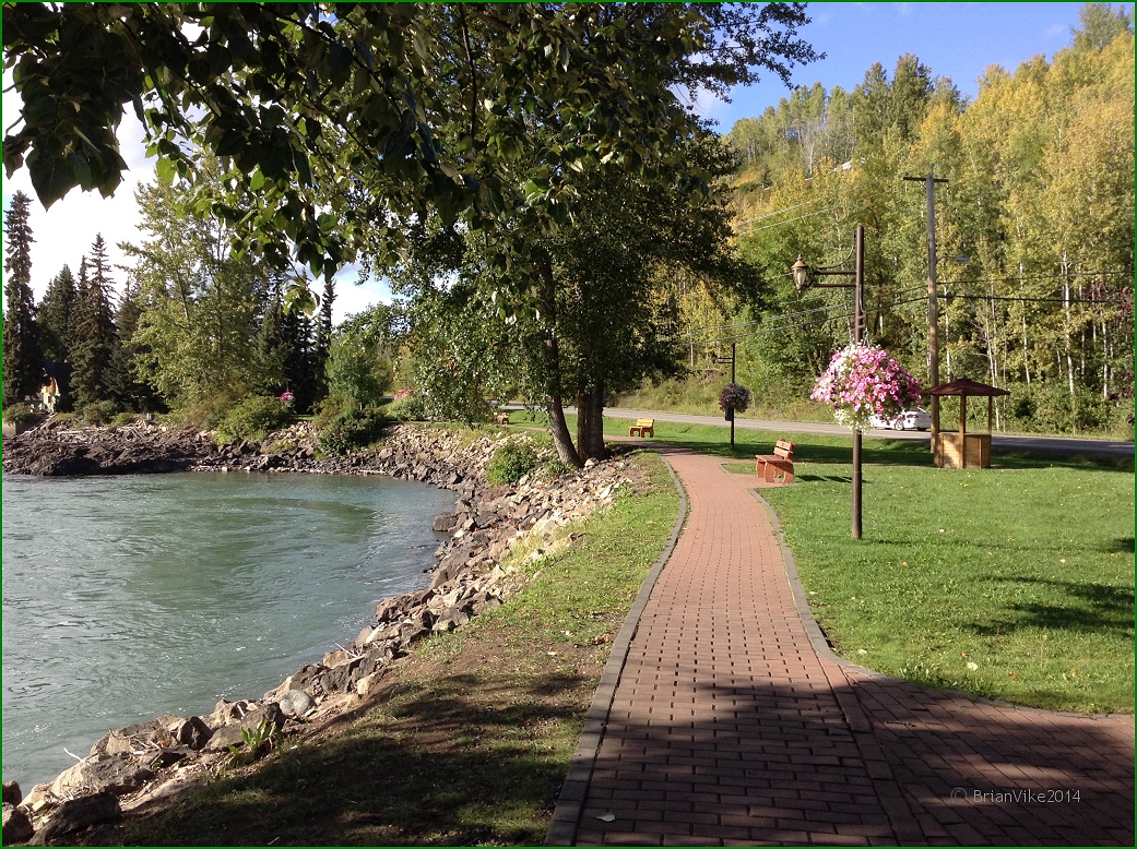 Northern Interior British Columbia Summer/Winter Bulkley River Telkwa