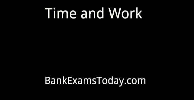 Time and Work - Video Lesson