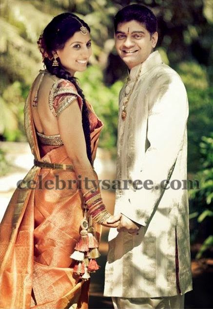 Broad Neck Wedding Blouse With Sari Saree Blouse Patterns