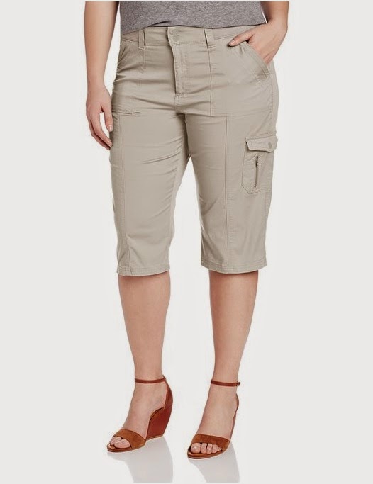 lee easy fit capris