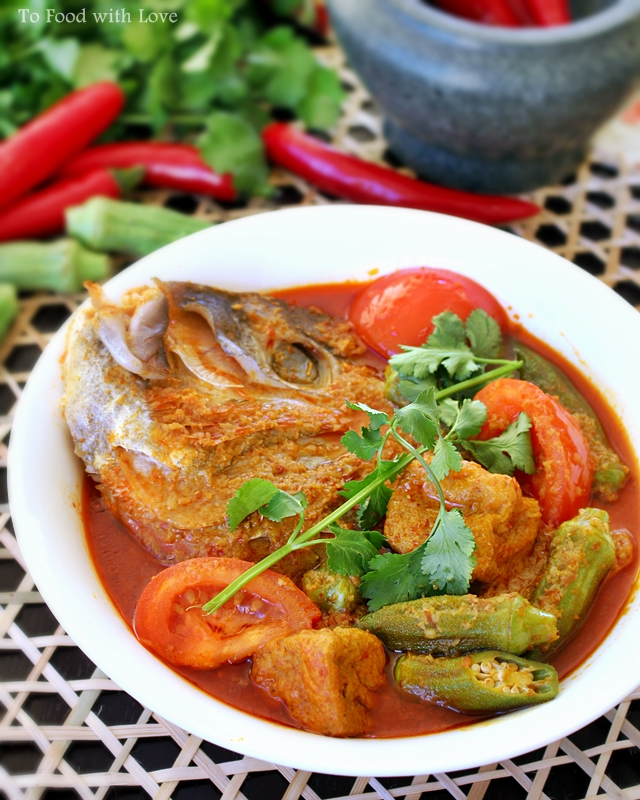 [Malaysian Recipes] Fish Head Curry All Asian Recipes For You