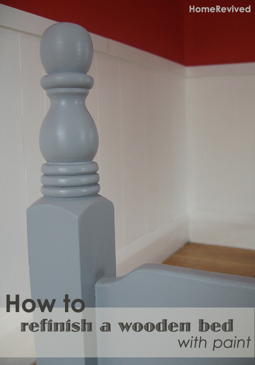 How To Refinish A Wood Bed Frame at Clyde Hollowell blog
