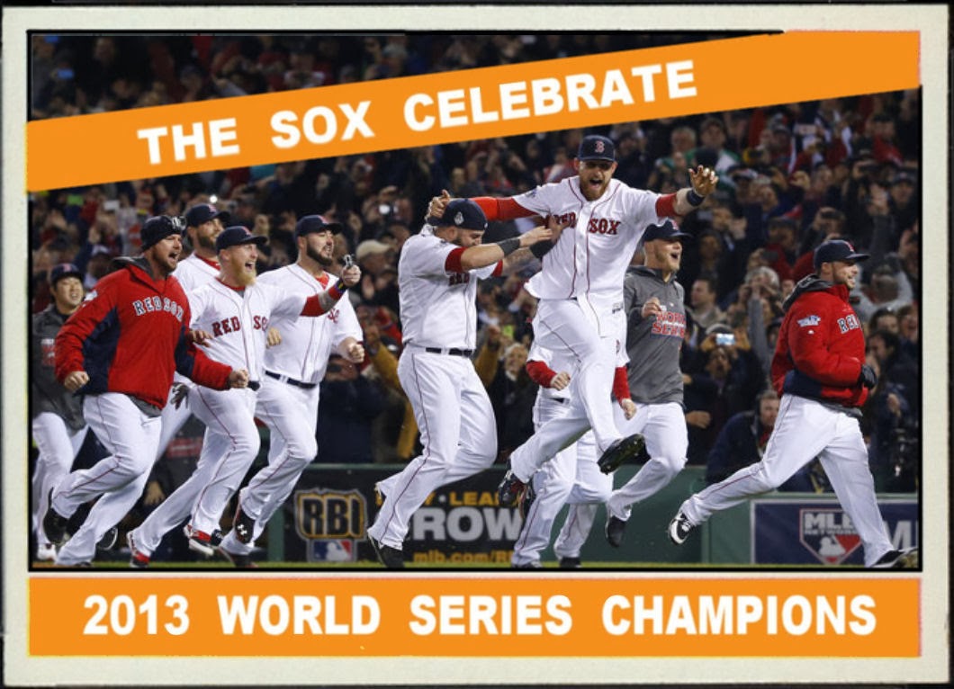 Cards That Never Were: 1966 Topps Style 2013 World Series Champs