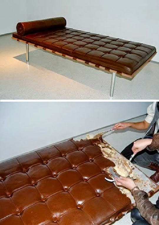 Unique Brown Sofa