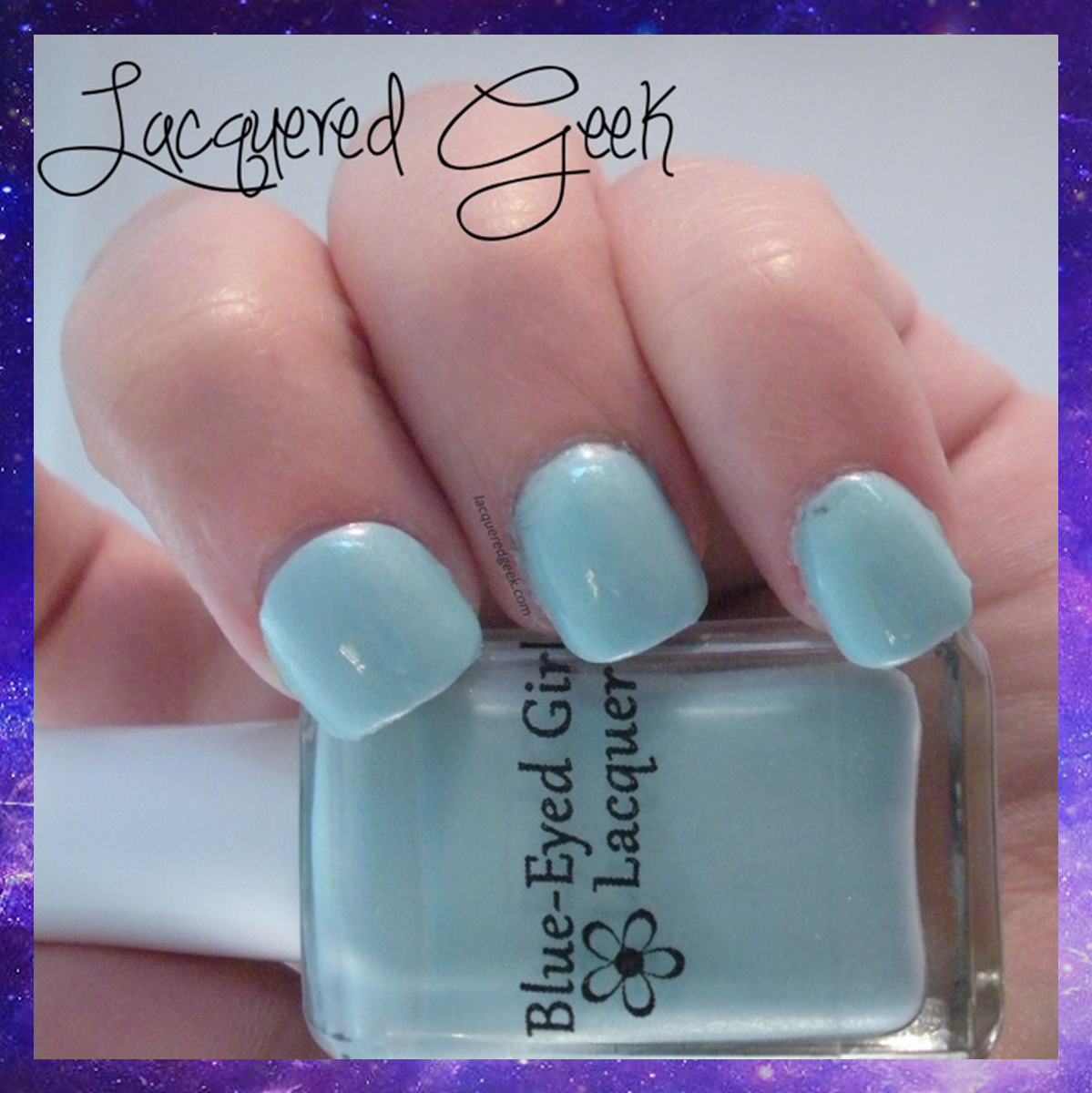 blue-eyed girl lacquer monster's tea at tiffany's