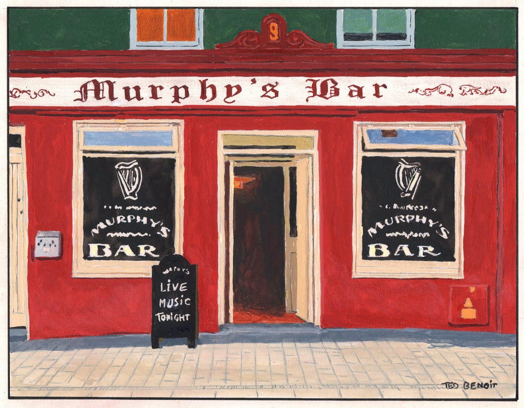 Metropolis Journal L'univers de Ted Benoit Murphy's Bar, Galway