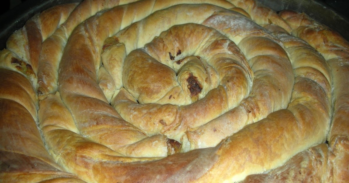 Mutfak Maceralarım Patatesli Kıymalı Rulo Börek