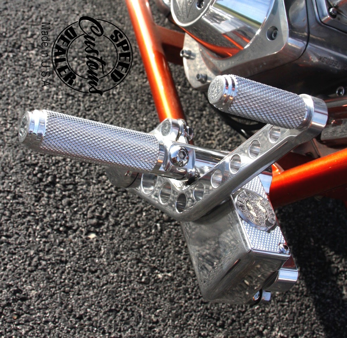 NEW Forward Controls Speed Dealer Customs Custom Motorcycle Parts