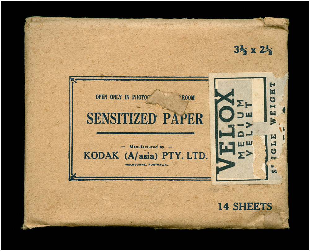 Photoworks Old Kodak Darkroom Photo Paper Packets