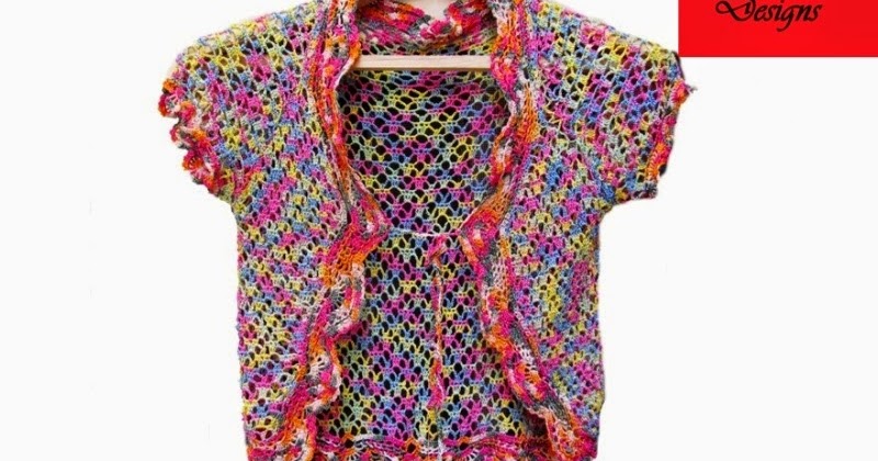 Manjoos Designs: Handmade Crochet/ Krosha /Crosia Woman Jacket by ...