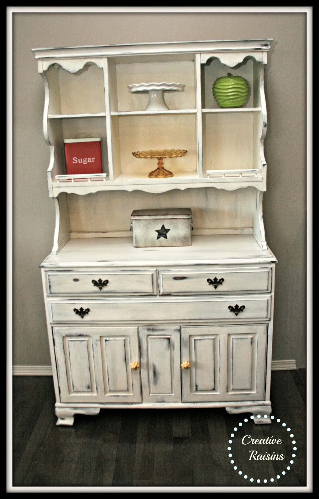 Creative Raisins Shabby Chic Hutch