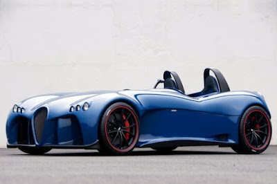 2011 Wiesmann Spyder Concept in blue colour