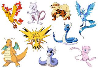 pokebola vai os pokémons lendários
