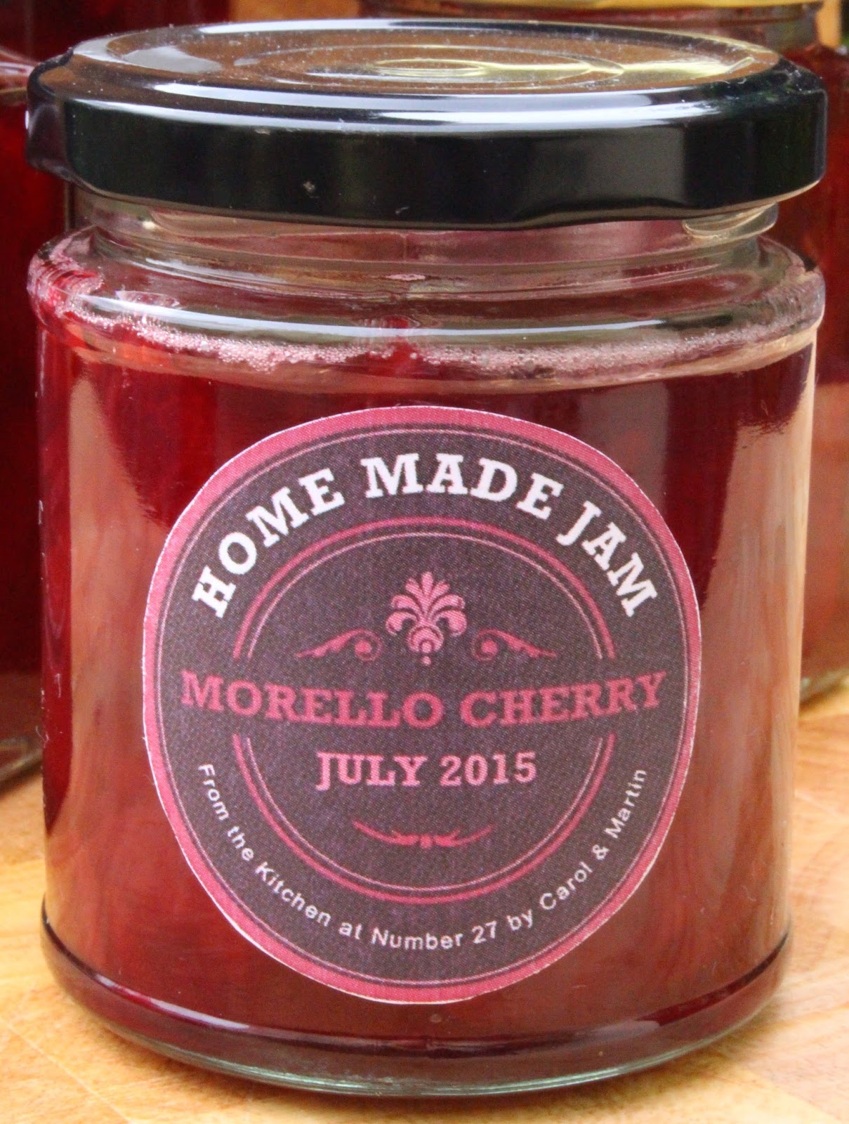 Life of Pottering Morello Cherry Jam