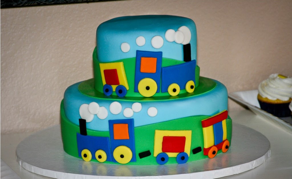 Homemade by Hillary: Train Cake
