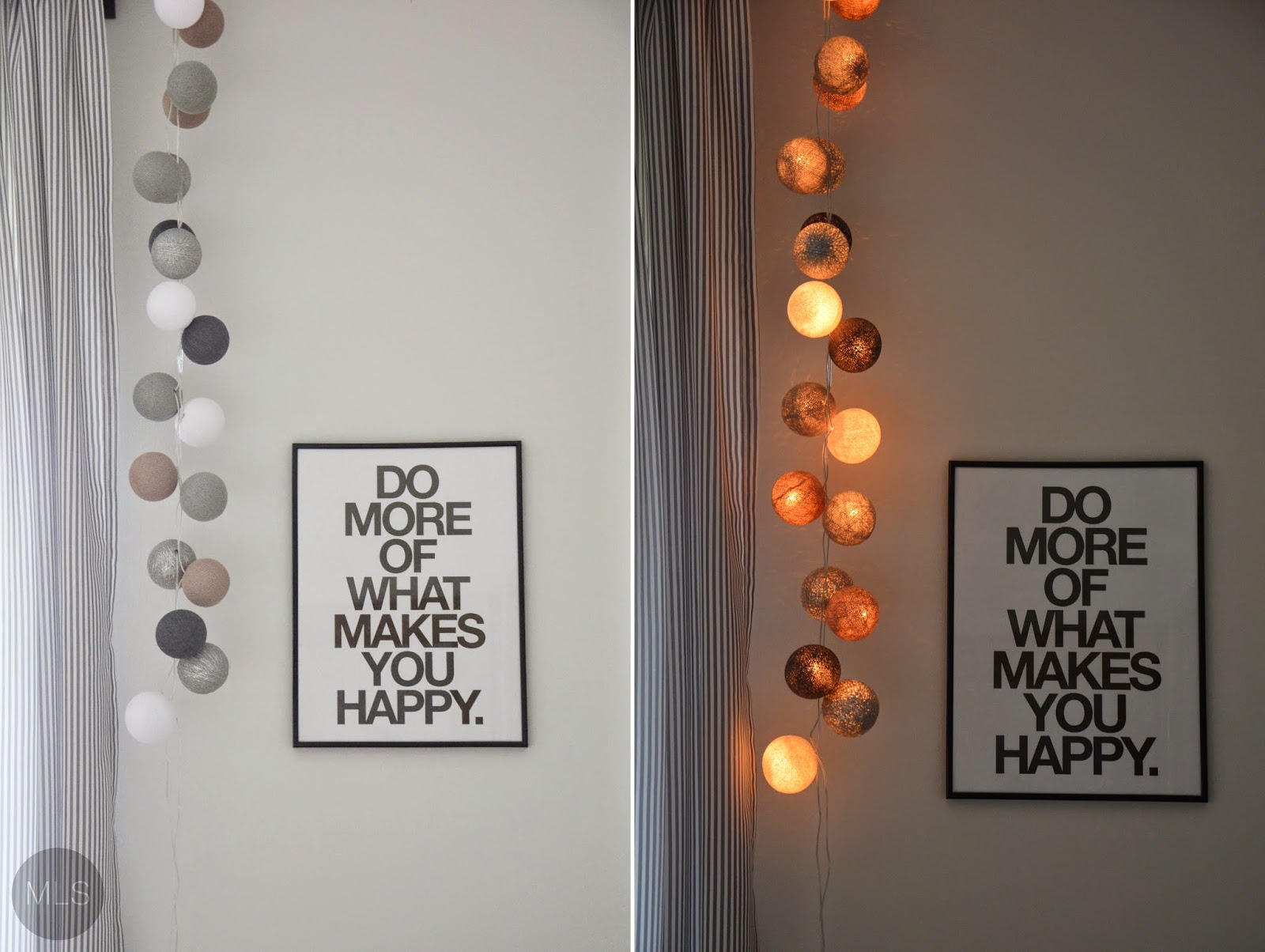 MLS.blog blog lifestylowy, wnętrza, inspiracje, DIY Cotton Ball Lights