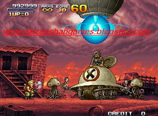 Spaceship Metal slug x play online