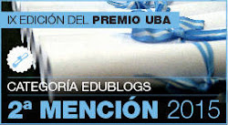 Mención premio UBA - Edublogs 2015