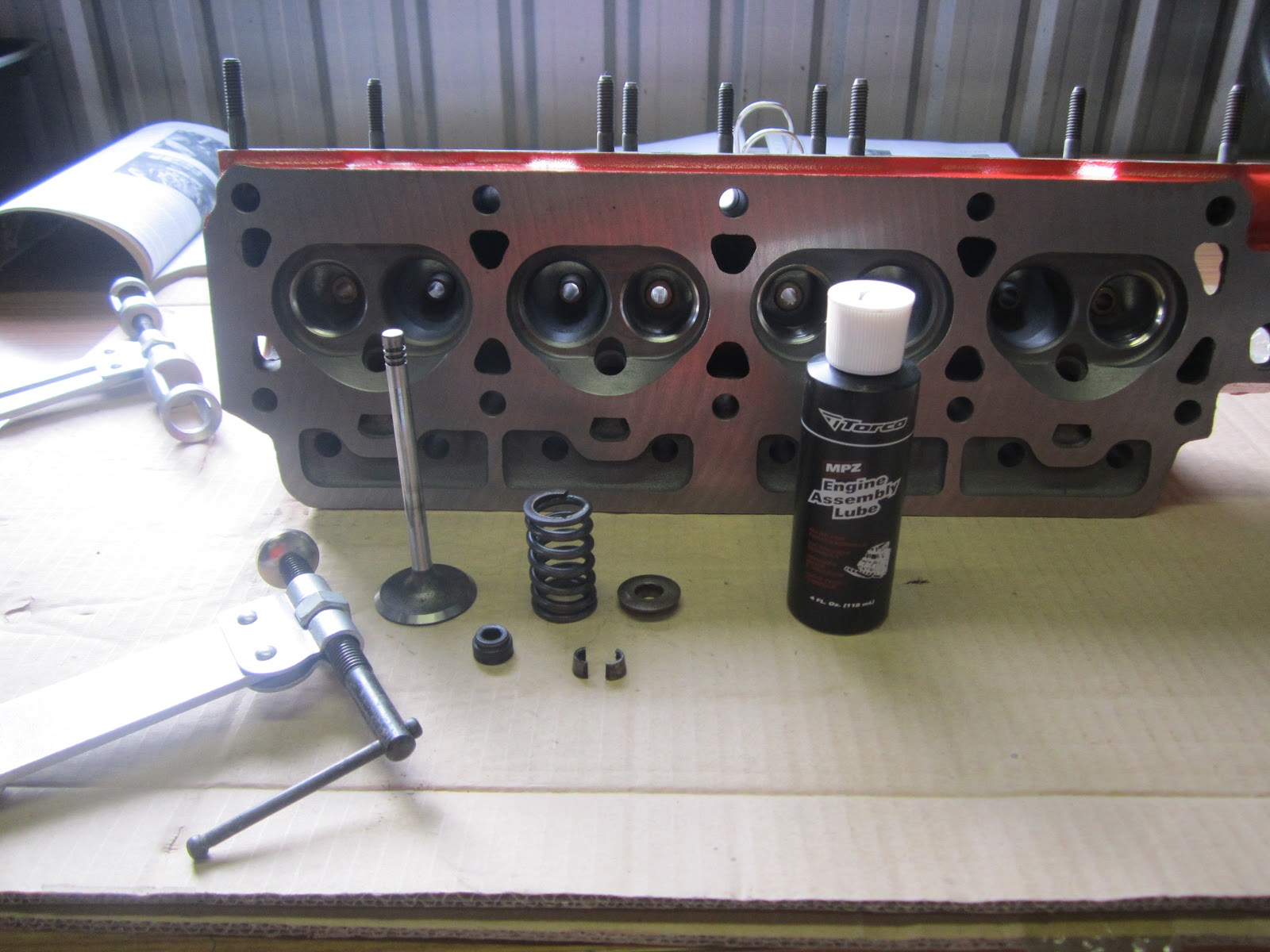 Restoration Volvo 122S 1969 Assembling the engine Volvo B20B