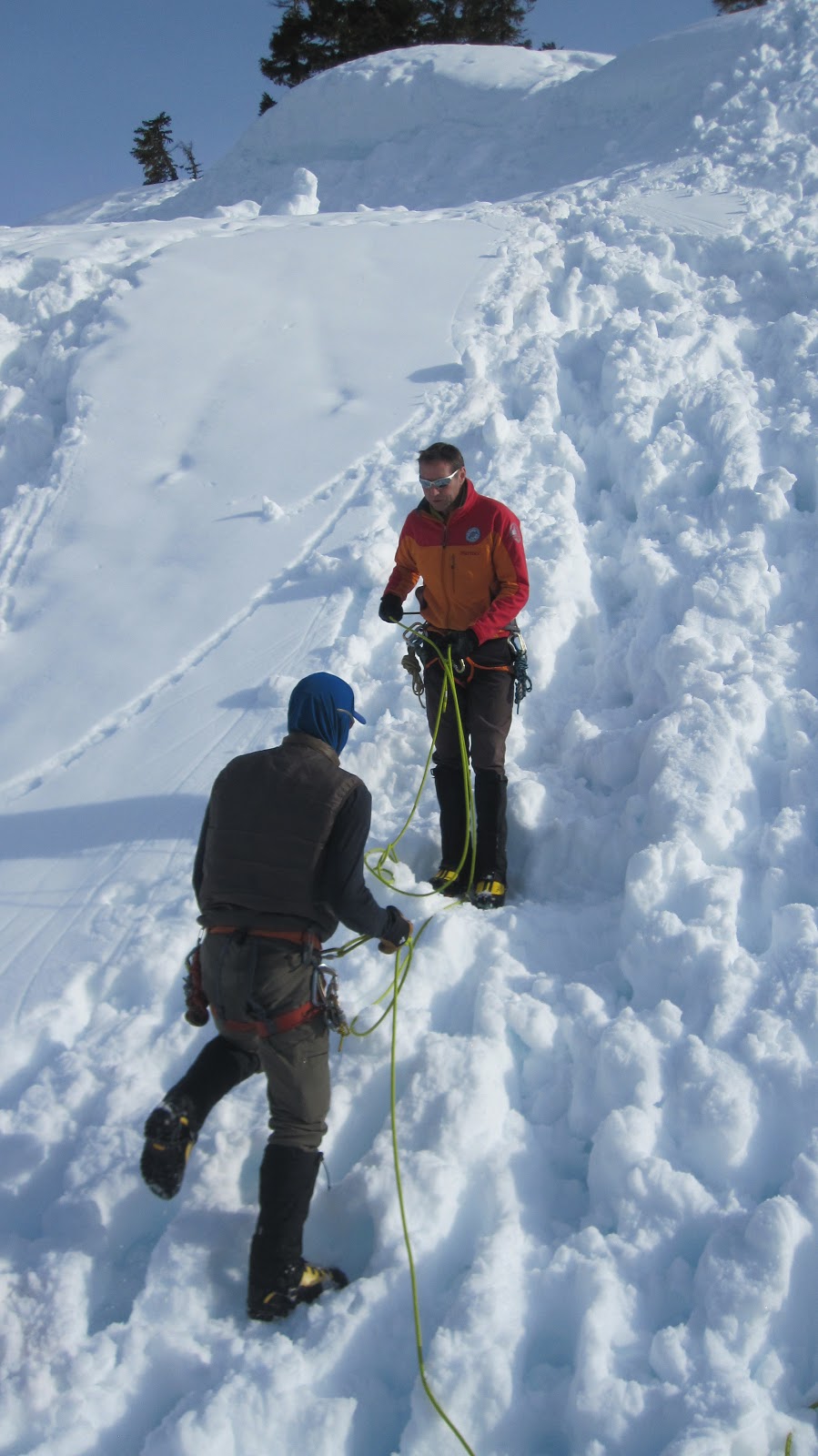 American Alpine Institute Climbing Blog Snow Climbing Techniques