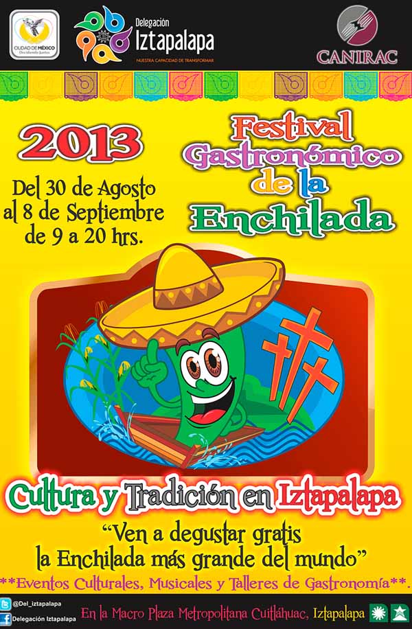 Feria de la Enchilada en Iztapalapa 2013