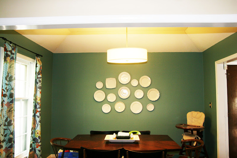 Plate Wall Collage Homemade Ginger