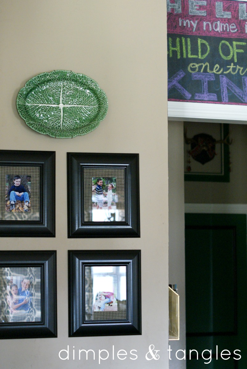 FABRIC COVERED PHOTO MATS Dimples and Tangles