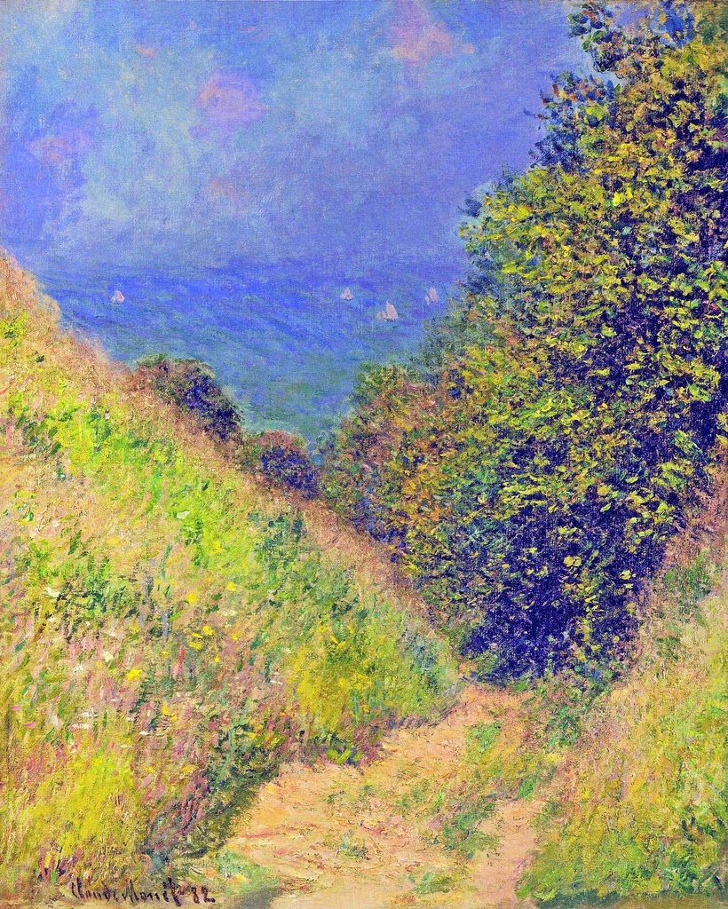 Le Chemin de La Cavée à Pourville (1882) Le Chemin de La Cavée à Pourville (1882)
