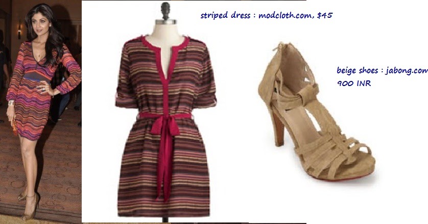Get The Look : Shilpa Shetty In Missoni