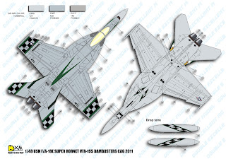 DXM decal - F/A-18E - VFA195 Dambusters CAG 48VFA195+menu-2