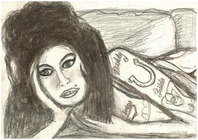 Amy Winehouse - artist Mikhail Reitz - subversive art
