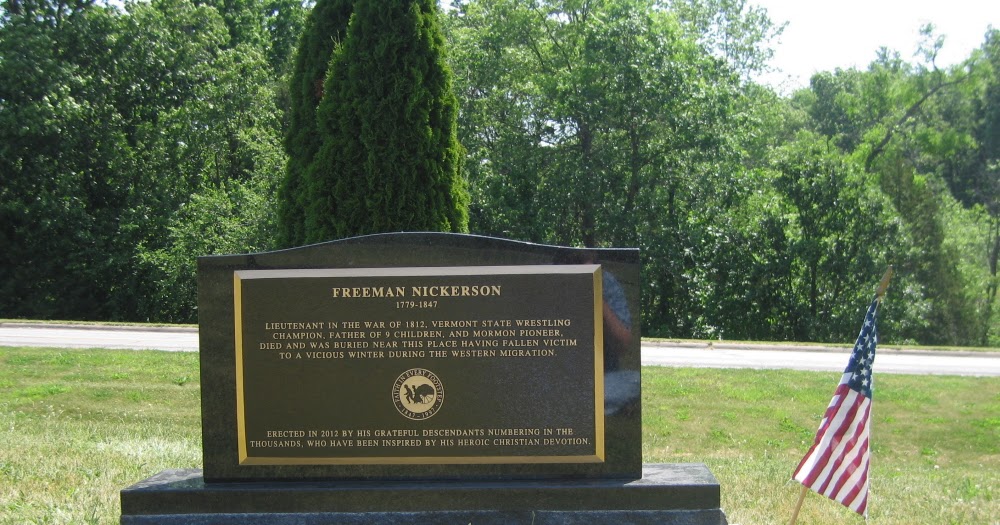 The Lucas Countyan Dedication of the Nickerson memorial