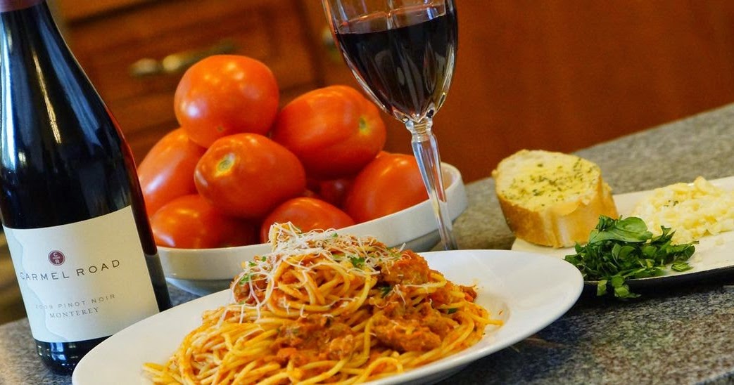 El vino y yo Combinar el vino y la pasta