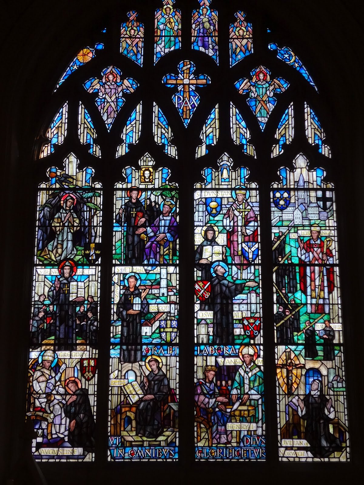 A Clerk of Oxford Stained Glass of Norwich