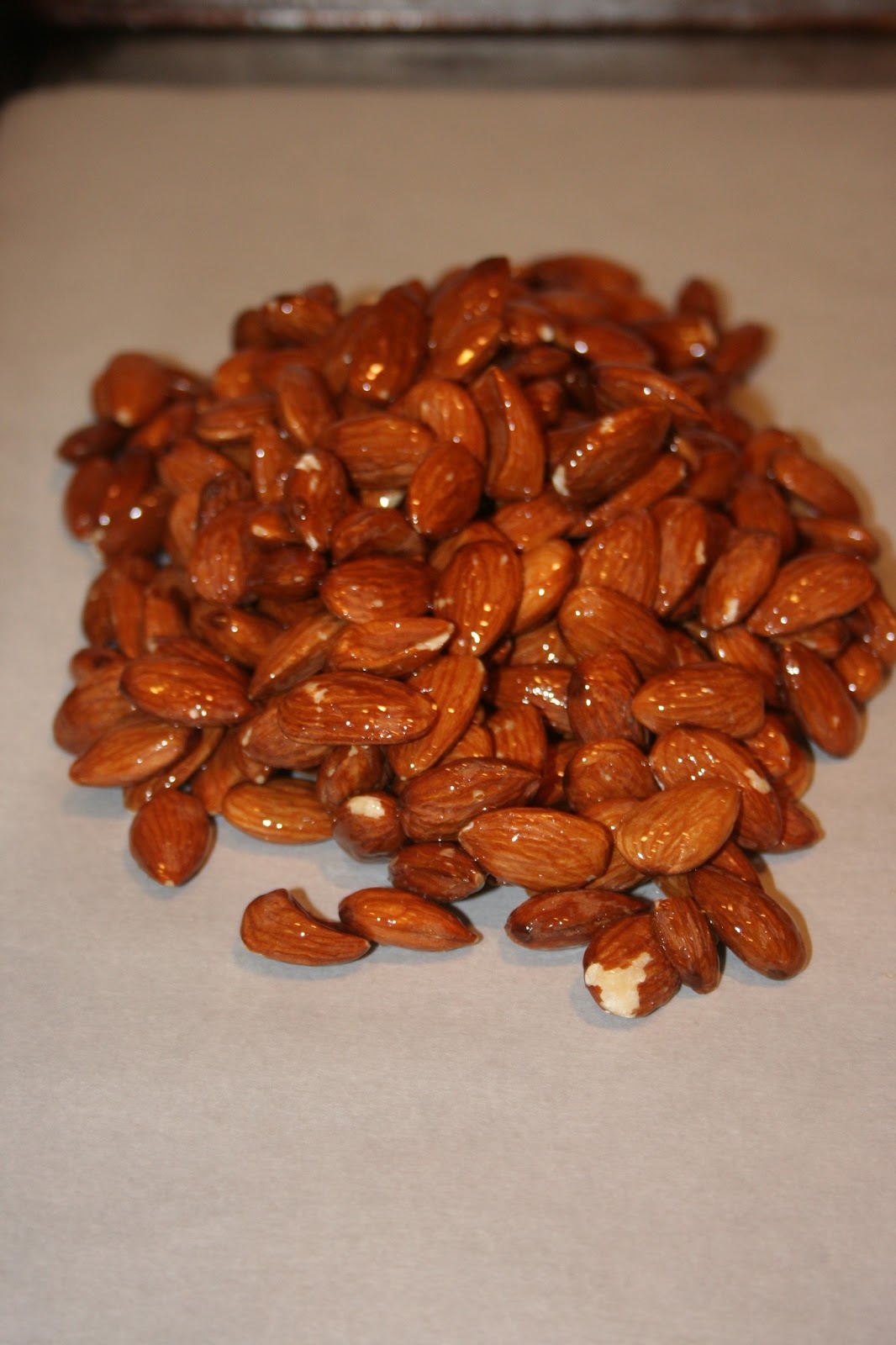 Tricia's Simply Tasteful Recipes Cocoa Dusted Almonds