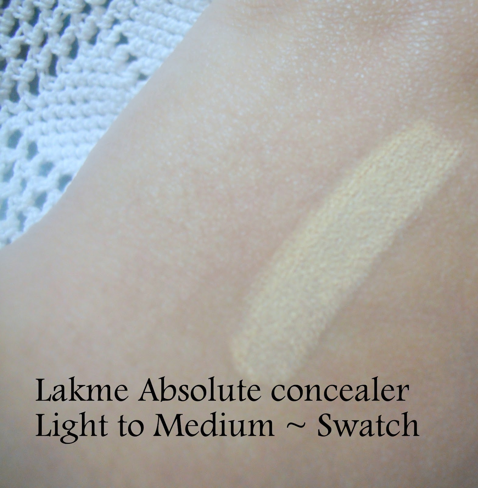 Vivacious Flair Lakme Absolute White Intense Concealer Stick with spf