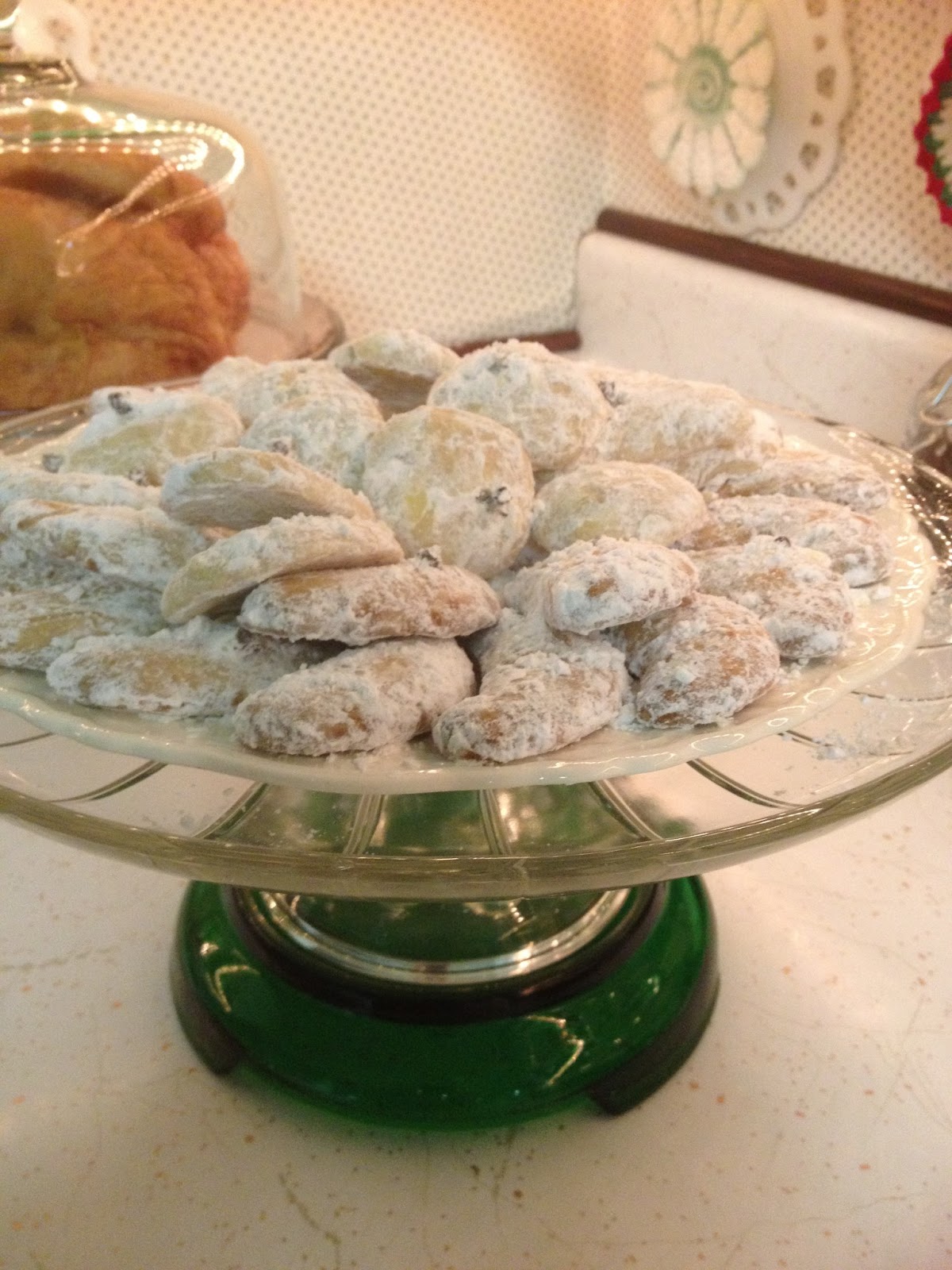 Joanna Greek Easter Clove Cookies Kourabiethes