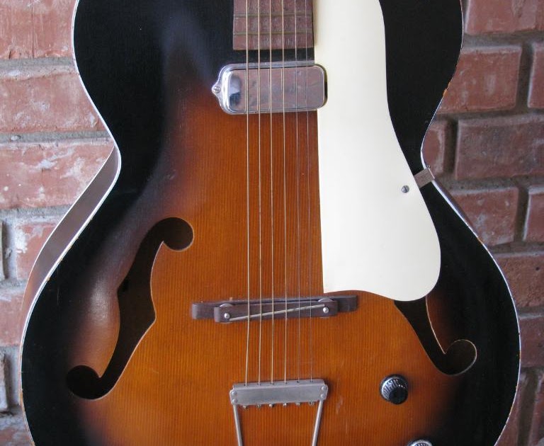 Craigslist Vintage Guitar Hunt 1950's Kay N1 Electric archtop in
