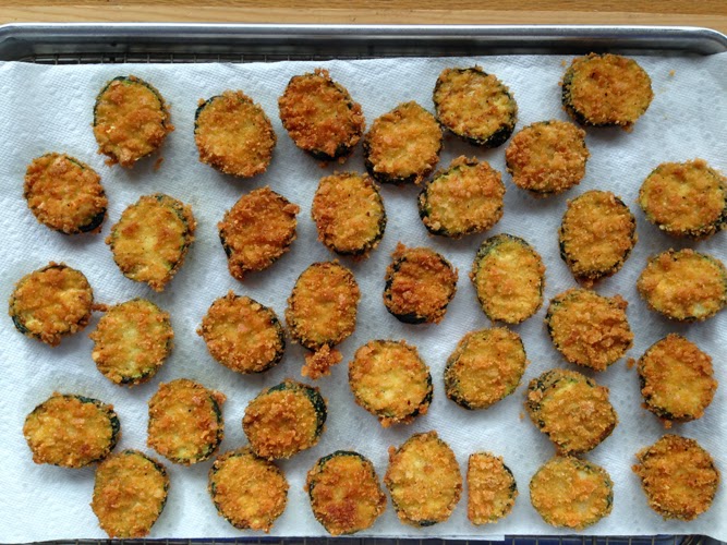 Food Pusher Fried Zucchini (Gluten Free)