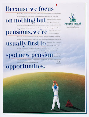 Press campaign for National Mutual Life