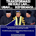 TRANSFORMASI...INIKALI LAH... UBAH... REFORMASI....SELAMATKAN MALAYSIA!!! - PANDIKAR AMIN MULIA