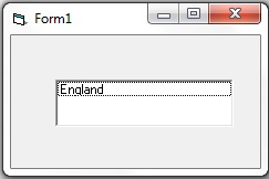 AddItem method Adding items in listbox