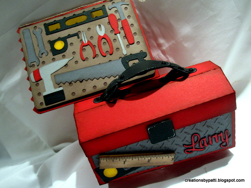 Creations by Patti A Tool Card and Box Gift