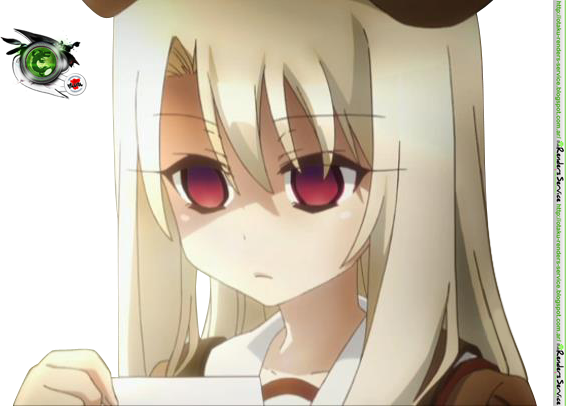 blonde fate kaleid illyasviel von einzbern prisma illya school girl