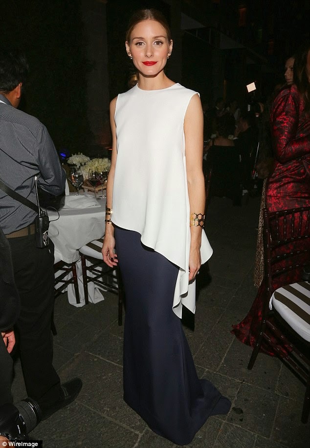 The Olivia Palermo Lookbook : Olivia Palermo at Carolina Herrera