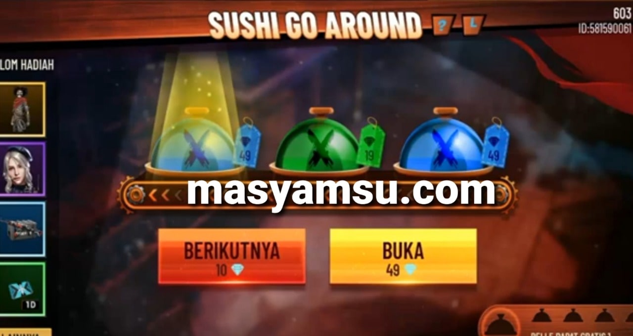 Cara Cepat Langsung Dapat Bundle Mr Death Di Event Sushi Go