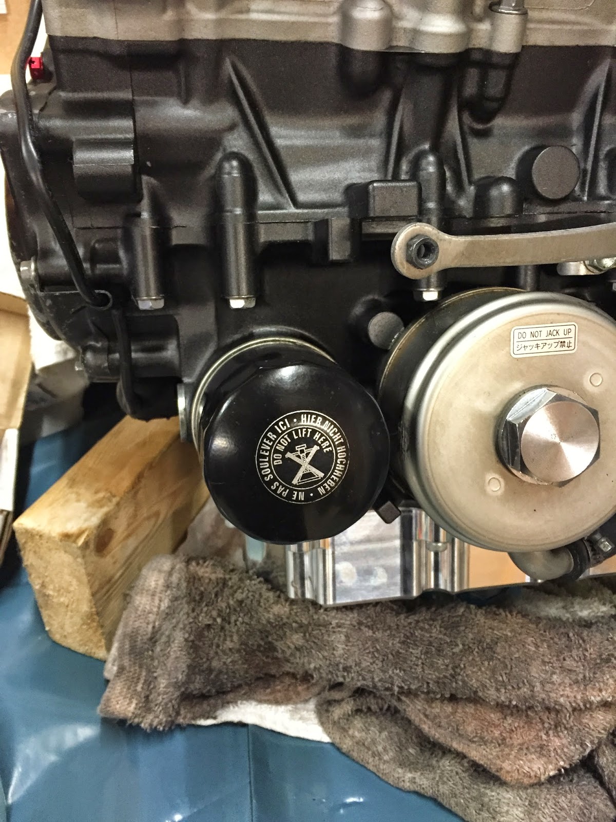 Knobby Mnr Vortx Cbr1000rr Blade Build Fitting Oil